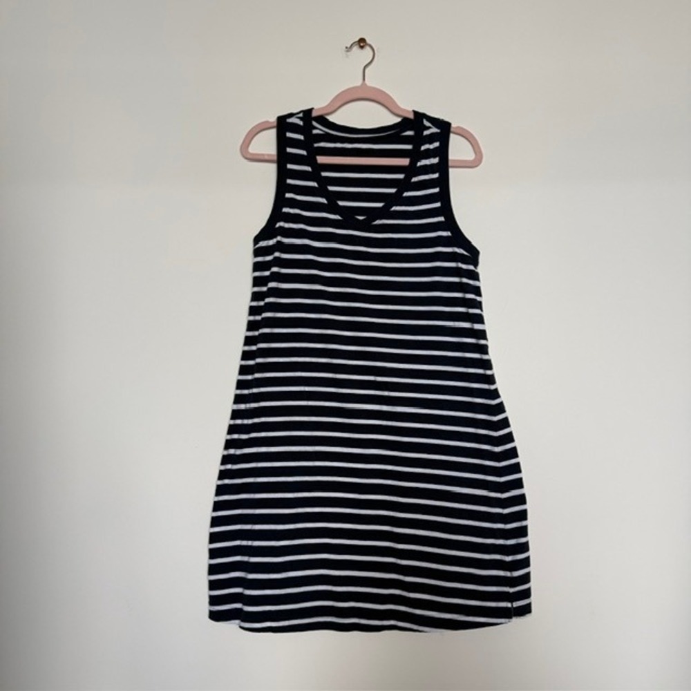 Pact Softspun Organic Cotton A-Line Tank Dress Small | Fair Trade Casual Dress - Picture 6 of 11